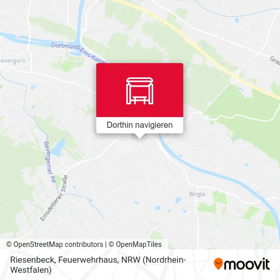 Riesenbeck, Feuerwehrhaus Karte