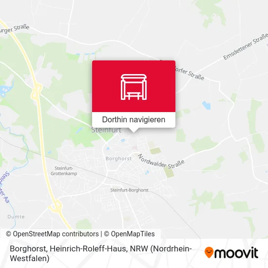Borghorst, Heinrich-Roleff-Haus Karte