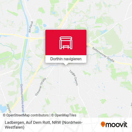 Ladbergen, Auf Dem Rott Karte