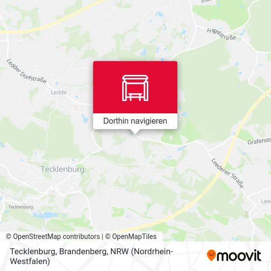 Tecklenburg, Brandenberg Karte