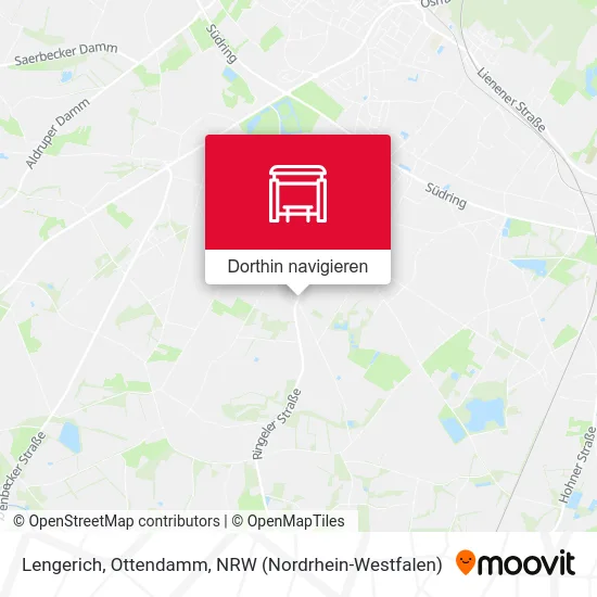 Lengerich, Ottendamm Karte