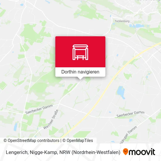 Lengerich, Nigge-Kamp Karte