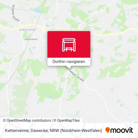 Kattenvenne, Dawecke Karte