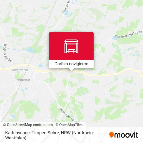 Kattenvenne, Timpen-Suhre Karte