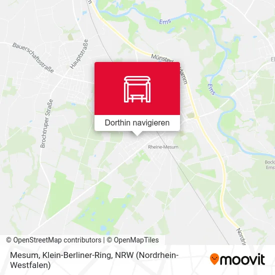 Mesum, Klein-Berliner-Ring Karte