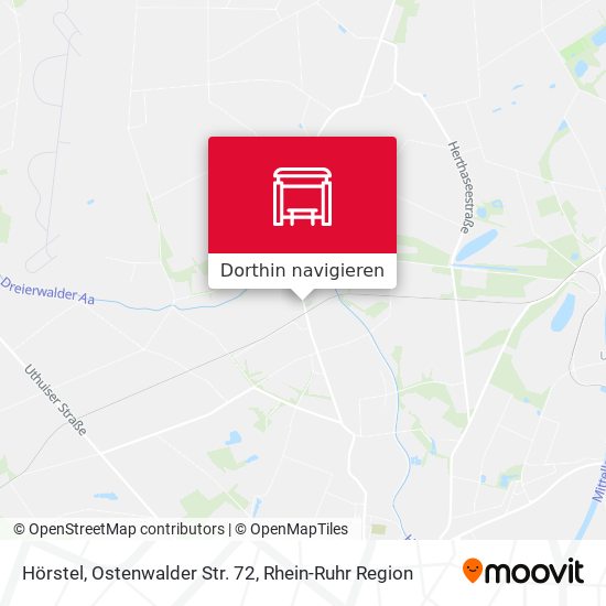 Hörstel, Ostenwalder Str. 72 Karte
