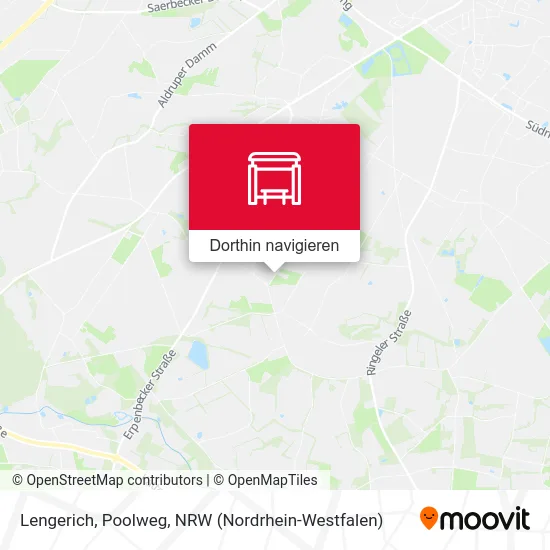 Lengerich, Poolweg Karte