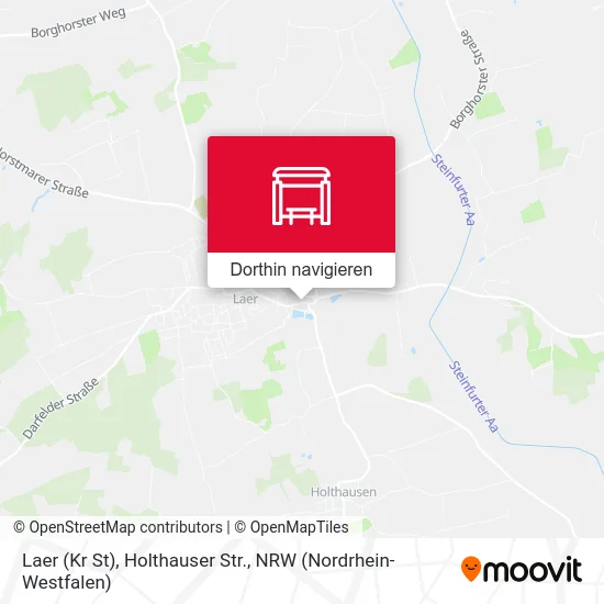 Laer (Kr St), Holthauser Str. Karte