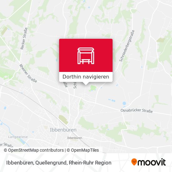 Ibbenbüren, Quellengrund Karte