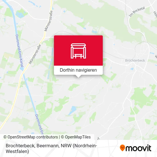 Brochterbeck, Beermann Karte