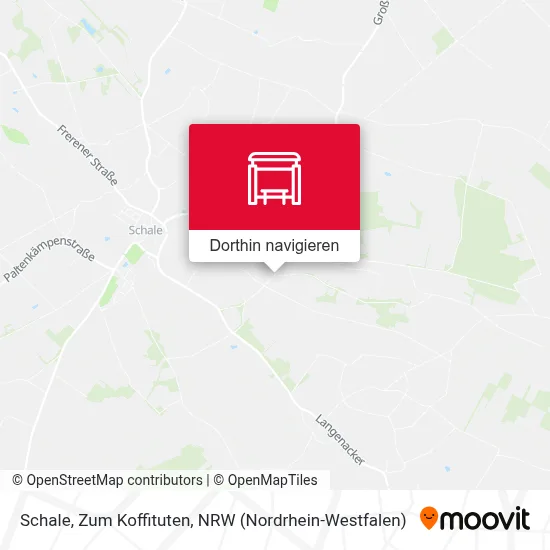 Schale, Zum Koffituten Karte