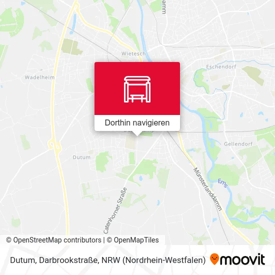 Dutum, Darbrookstraße Karte