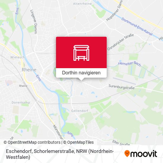 Eschendorf, Schorlemerstraße Karte