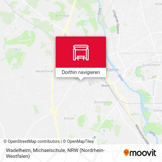 Wadelheim, Michaelschule Karte