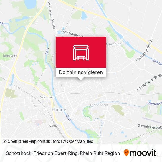 Schotthock, Friedrich-Ebert-Ring Karte