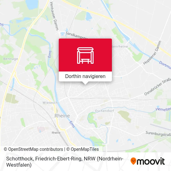 Schotthock, Friedrich-Ebert-Ring Karte