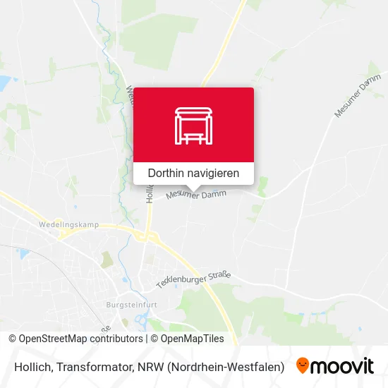 Hollich, Transformator Karte