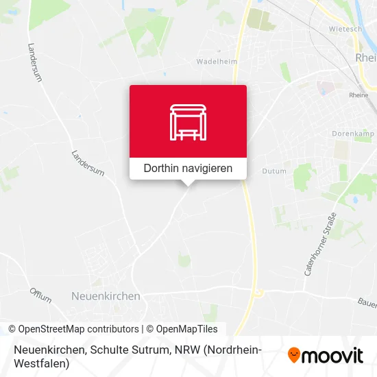 Neuenkirchen, Schulte Sutrum Karte