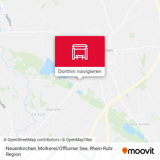 Neuenkirchen, Molkerei / Offlumer See Karte