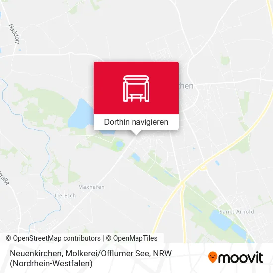 Neuenkirchen, Molkerei / Offlumer See Karte