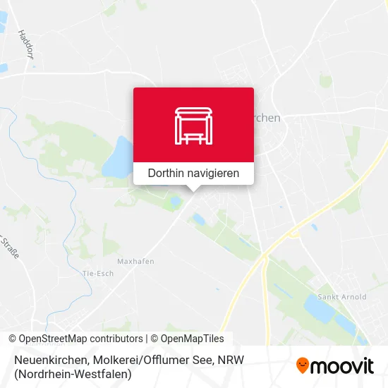 Neuenkirchen, Molkerei / Offlumer See Karte