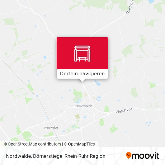 Nordwalde, Dömerstiege Karte
