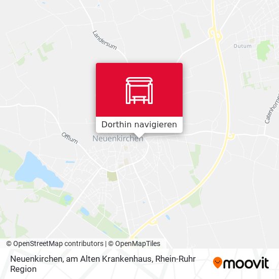 Neuenkirchen, am Alten Krankenhaus Karte