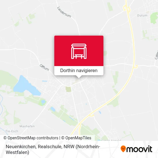 Neuenkirchen, Realschule Karte