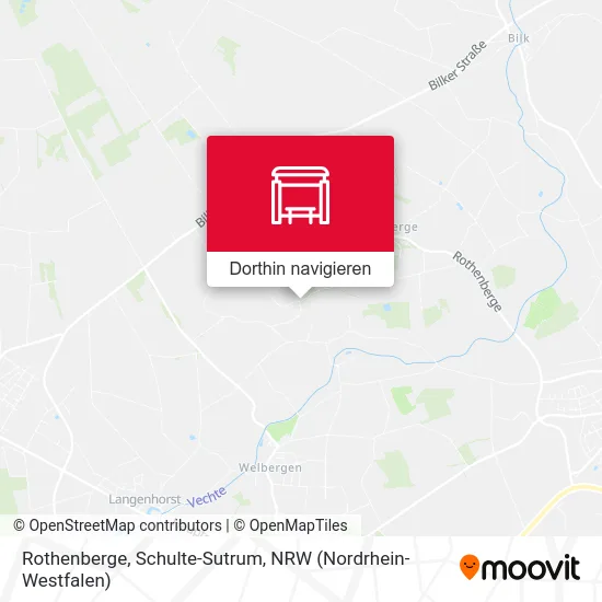 Rothenberge, Schulte-Sutrum Karte