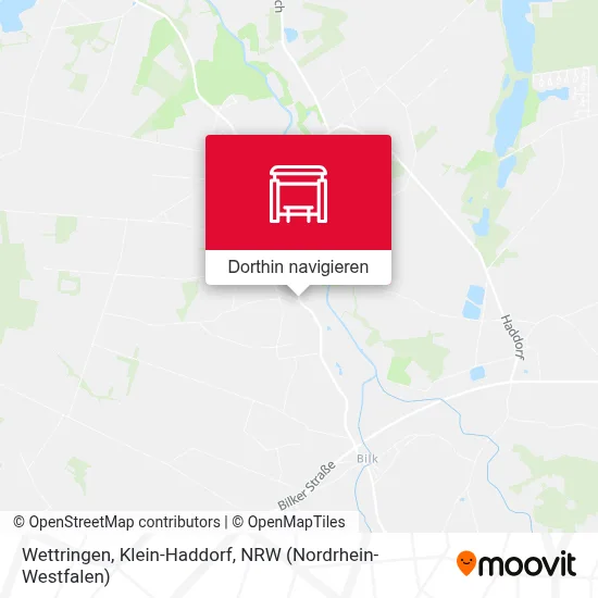 Wettringen, Klein-Haddorf Karte