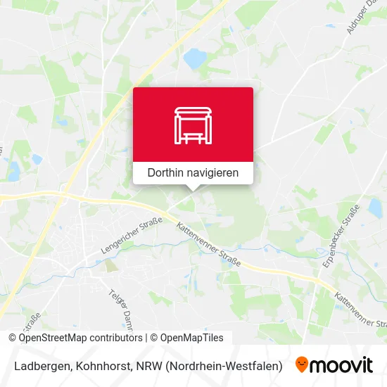 Ladbergen, Kohnhorst Karte