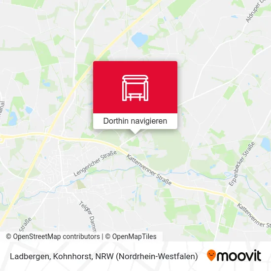 Ladbergen, Kohnhorst Karte