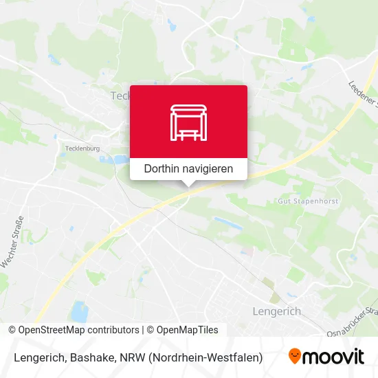 Lengerich, Bashake Karte