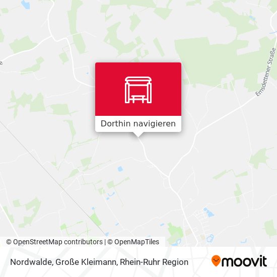 Nordwalde, Große Kleimann Karte