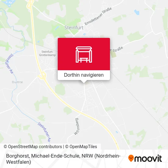 Borghorst, Michael-Ende-Schule Karte