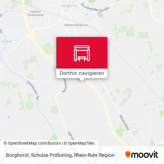 Borghorst, Schulze Pröbsting Karte