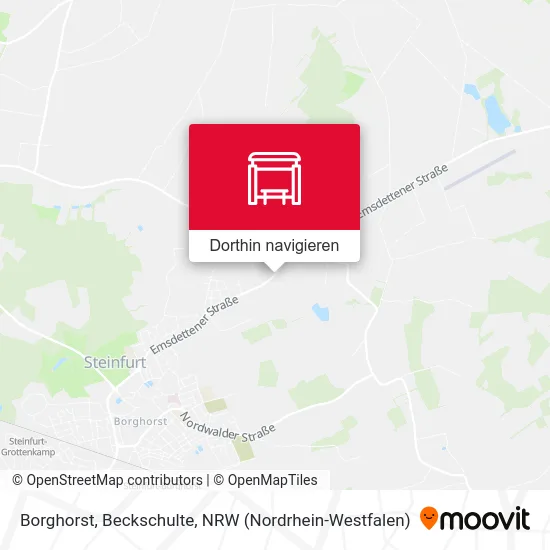 Borghorst, Beckschulte Karte