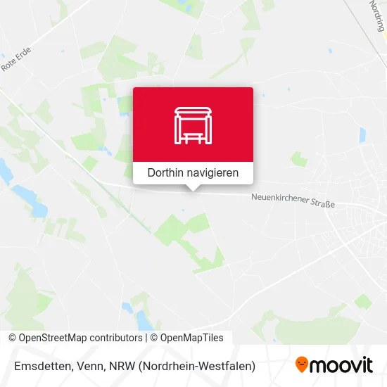 Emsdetten, Venn Karte