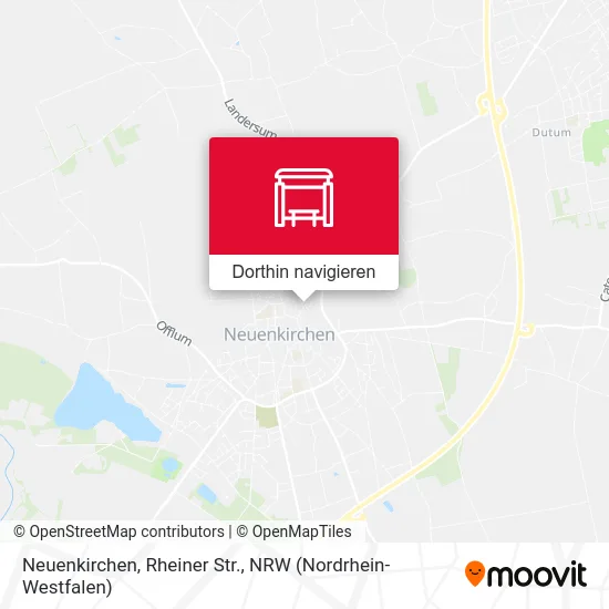 Neuenkirchen, Rheiner Str. Karte