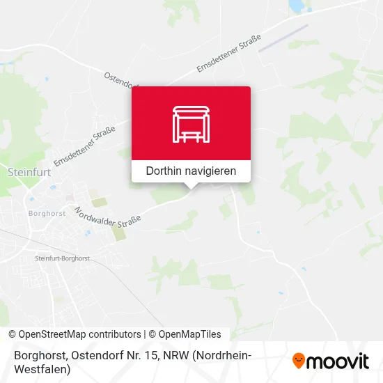 Borghorst, Ostendorf Nr. 15 Karte