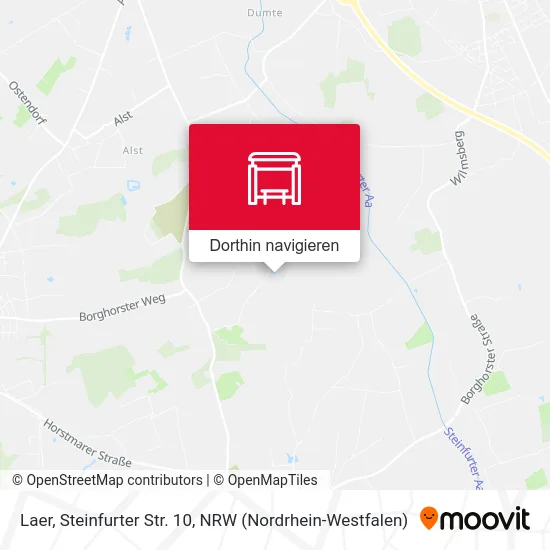 Laer, Steinfurter Str. 10 Karte