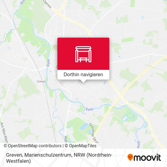 Greven, Marienschulzentrum Karte