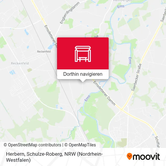 Herbern, Schulze-Roberg Karte