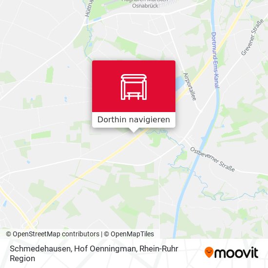 Schmedehausen, Hof Oenningman Karte