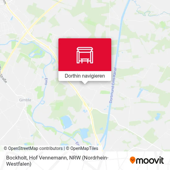 Bockholt, Hof Vennemann Karte