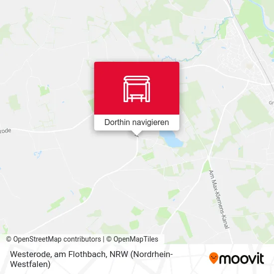 Westerode, am Flothbach Karte