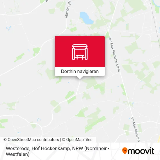 Westerode, Hof Höckenkamp Karte