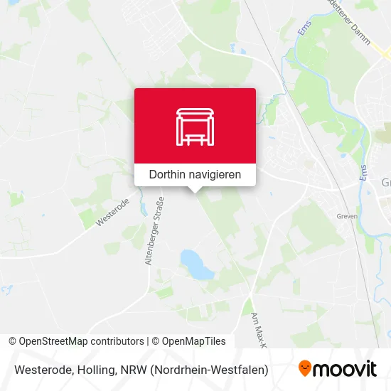 Westerode, Holling Karte