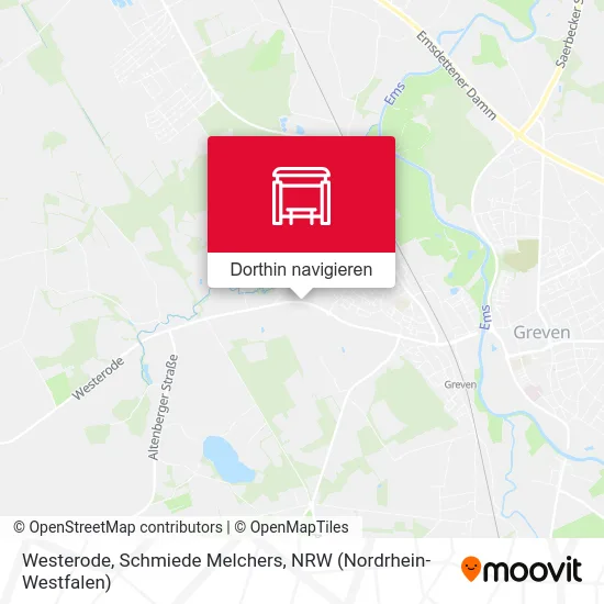 Westerode, Schmiede Melchers Karte