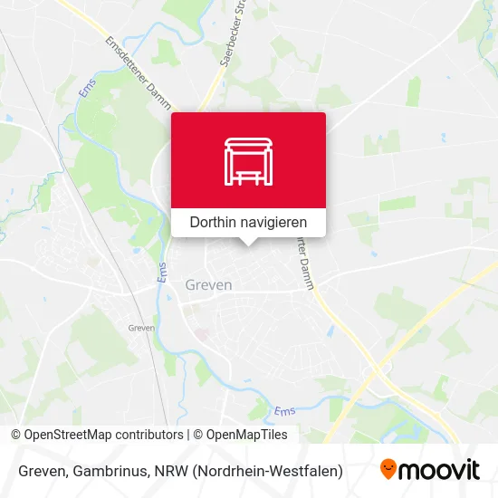 Greven, Gambrinus Karte